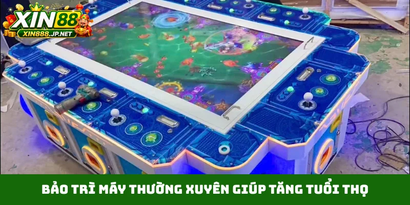 Bảo trì máy thường xuyên giúp tăng tuổi thọ