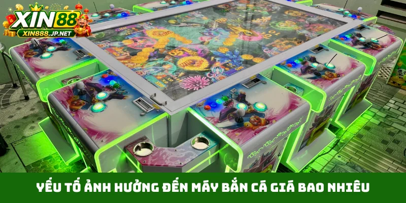 Yếu tố ảnh hưởng đến máy bắn cá giá bao nhiêu